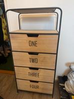Xenos Houten kast met lades, Huis en Inrichting, Ophalen, Minder dan 50 cm, 100 tot 150 cm, Zo goed als nieuw