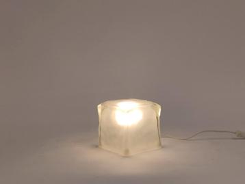2x IKEA Iviken Ice Cube lamp ijsblokjes lampen glas jaren 90 beschikbaar voor biedingen