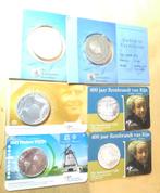 Diverse zilveren en verzilverde Nederlandse EURO coincard, Postzegels en Munten, Munten | Nederland, Zilver, Overige waardes, Ophalen of Verzenden
