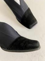 i552 Paul Green maat 3,5=36,5  schoenen hak pumps zwart leer, Zwart, Ophalen of Verzenden, Zo goed als nieuw, Paul Green