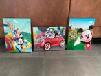Canvas schilderijen van Disney, Ophalen of Verzenden, Mickey Mouse, Gebruikt, Overige typen