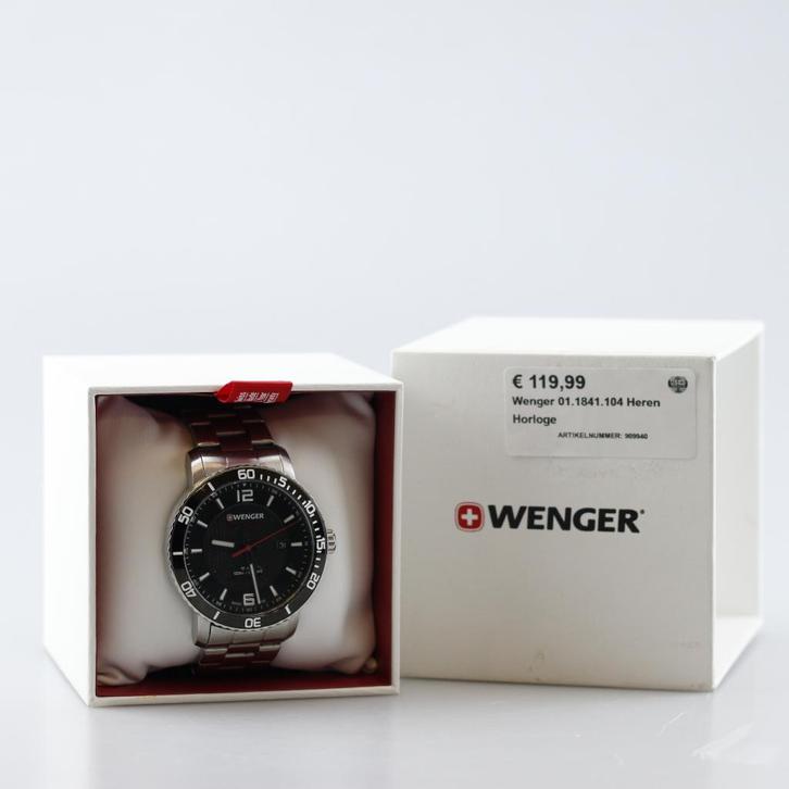 Wenger 01.1841.104 Heren Horloge, Sieraden, Tassen en Uiterlijk, Horloges | Heren, Zo goed als nieuw