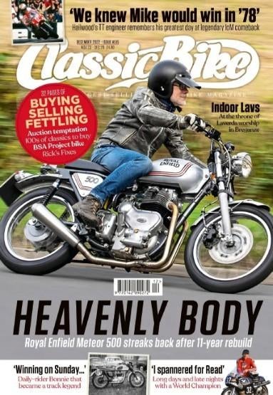 Classic Bike Magazine december 2022, Verzenden, Zo goed als nieuw