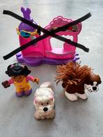 Fisher price little people poppetje & honden, Verzenden, Zo goed als nieuw