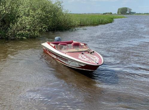 Shakespeare Speedboot met Yamaha 40 pk 4-takt & trailer, Watersport en Boten, Speedboten, Zo goed als nieuw, 3 tot 6 meter, Benzine