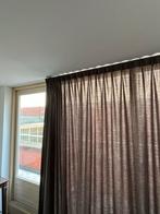 Donkergrijs gordijn - 240x300cm - Goede staat, Huis en Inrichting, Stoffering | Gordijnen en Lamellen, Ophalen, Zo goed als nieuw