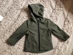 Softshell jas HEMA | donkergroen | maat 86/92, Kinderen en Baby's, Babykleding | Maat 86, Gebruikt, Jongetje of Meisje, Ophalen of Verzenden
