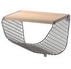 Svenshult 2 wandplanken met metalen mand, Ophalen of Verzenden, Zo goed als nieuw