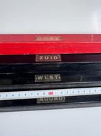 Antieke Mahjong Latten met Windrichtingen opzetstukken, Een of twee spelers, Ophalen of Verzenden, Gebruikt