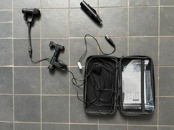 Clip-on microfoon TIE TCX200 met adapter t.bone CC100 beschikbaar voor biedingen
