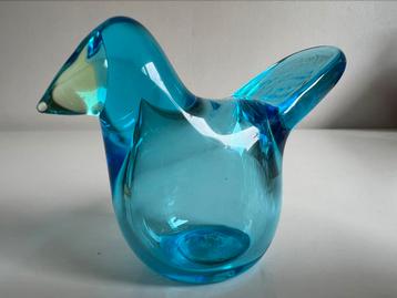 Iittala Toikka Birds Flycatcher ‘Sieppo’ Sky Blue Applegreen beschikbaar voor biedingen