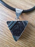 Lavasteen ketting, Ophalen, Nieuw, Zilver, Overige materialen