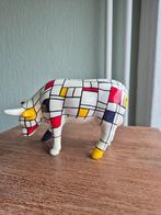 Nieuw! Cowparade Medium Ceramic Mondriaan, Ophalen of Verzenden, Nieuw, Dier