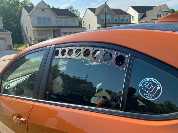 Window vent set rear raamventilatie - Subaru WRX STI 21+, Auto diversen, Tuning en Styling, Ophalen of Verzenden