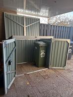 Container kliko berging/ombouw voor 2 containers, Ophalen, Metaal, Containerberging