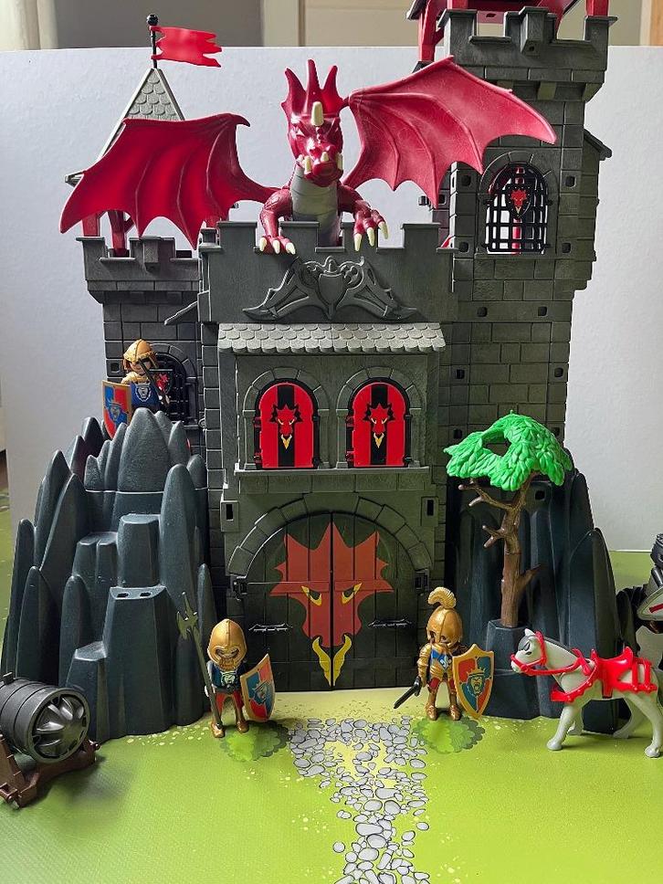 Playmobil 3269 Drakenridder Kasteel, Kinderen en Baby's, Speelgoed | Playmobil, Gebruikt, Ophalen of Verzenden