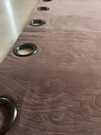 Twee gelijksoortige unieke roze gordijnen, Huis en Inrichting, Stoffering | Gordijnen en Lamellen, Ophalen, Zo goed als nieuw