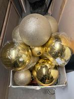 Grote goude en glitter kerstballen z.g.a.n., Ophalen, Gebruikt