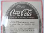 Coca Cola 1919 antieke of vintage Coca Cola advertentie 1919, Overige typen, Ophalen of Verzenden, Zo goed als nieuw, Nvt