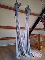 Aerial Yoga Doek / hangmat / grijs, Sport en Fitness, Ophalen of Verzenden, Zo goed als nieuw