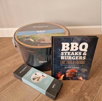Gusta tafelbbq + kookboek + tools beschikbaar voor biedingen