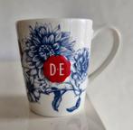 Beker Douwe Egberts met Roodborstjes, Huis en Inrichting, Keuken | Servies, Ophalen of Verzenden, Zo goed als nieuw, Overige stijlen
