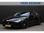 Maserati Ghibli 3.0 S Q4 | 411 PK | LEDER | SCHUIFDAK | H&K, Auto's, Maserati, Automaat, Gebruikt, 109 €/maand, Zwart