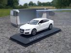 Audi A7 C7 Sportback 2010-2014 Ibisweiss 1/43 Kyosho, Ophalen of Verzenden, Zo goed als nieuw, Auto, Kyosho