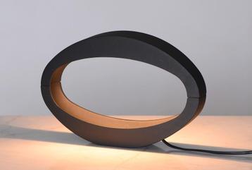✅ DESIGN TAFELLAMP MASSIVE BERIO Elips aluminium zwart beschikbaar voor biedingen