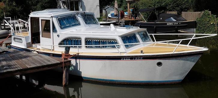 Ten Broeke 875, Watersport en Boten, Motorboten en Motorjachten, Gebruikt, Staal, Diesel, Ophalen of Verzenden