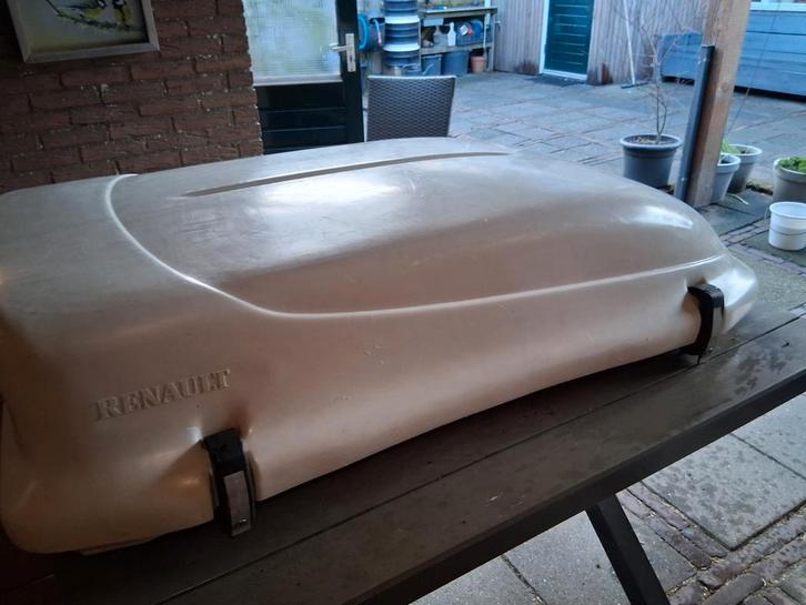 Renault Dakbox met dakdragers, Auto diversen, Dakkoffers, Gebruikt, Ophalen