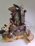 Tafereel flowerfairies op kamerfontein, Huis en Inrichting, Woonaccessoires | Overige, Ophalen of Verzenden, Nieuw