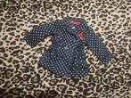 Jasje maat 68 blauw met witte stippen, Kinderen en Baby's, Babykleding | Maat 68, Ophalen of Verzenden, Zo goed als nieuw, Meisje