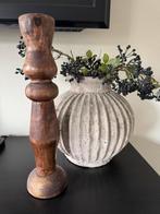 Kandelaar, Huis en Inrichting, Woonaccessoires | Kandelaars en Kaarsen, Nieuw, Ophalen of Verzenden, Kandelaar, Hout