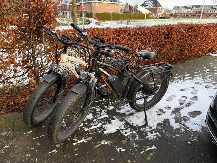 Te koop 2 x Radrhino 750 W, Fietsen en Brommers, Elektrische fietsen, Gebruikt, Overige merken, 50 km per accu of meer, Ophalen