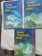 partij 6 x Grote Provincie atlas 1:25000, Boeken, Atlassen en Landkaarten, Overige atlassen, 1800 tot 2000, Nederland, Ophalen