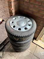 Velgenset voor winterbanden fiat500 met orginele wieldoppen, Ophalen, Gebruikt