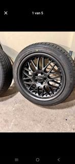 Zwart gecoate velgen 5x100 17 inch - Audi A3, Auto-onderdelen, Banden en Velgen, Gebruikt, Velg(en), 17 inch, Ophalen of Verzenden