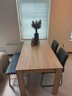 Eettafel 80x140cm, Huis en Inrichting, Tafels | Eettafels, Ophalen, Gebruikt, 100 tot 150 cm, 50 tot 100 cm