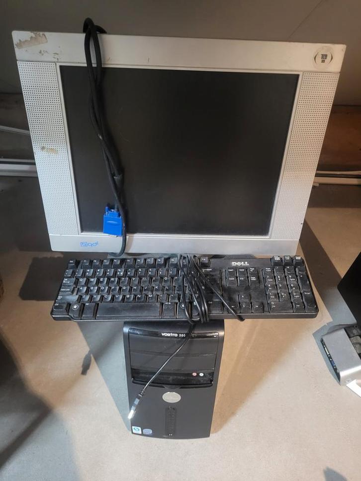 Dell Vostro 260 PC met Monitor, Computers en Software, Desktop Pc's, Gebruikt, Met monitor, Ophalen of Verzenden