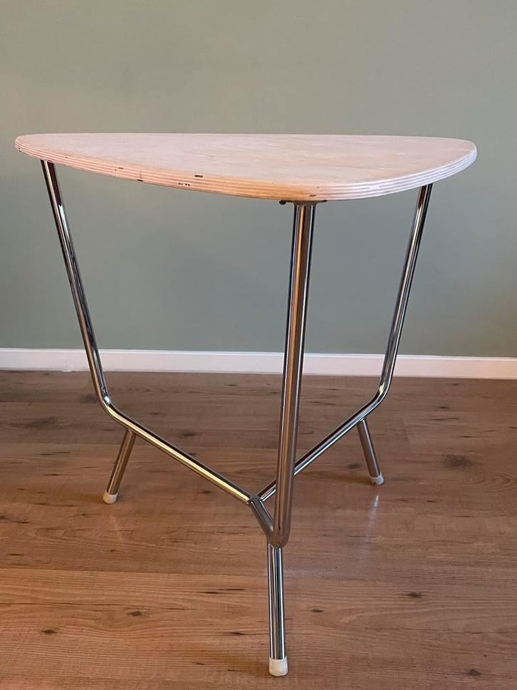 Wim Rietveld Auping Bijzettafel - Vintage Design, Huis en Inrichting, Tafels | Bijzettafels, Gebruikt, Overige vormen, 45 tot 60 cm