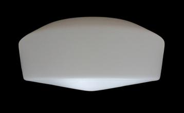 RZB plafondlamp, opaalglas met zijdeglans, 25 cm, vintage beschikbaar voor biedingen