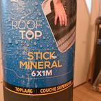 Aquaplan Roof Top zelfklevende rol met leislag 6m², Doe-het-zelf en Verbouw, Ophalen, Overige materialen, Zwart, Nieuw