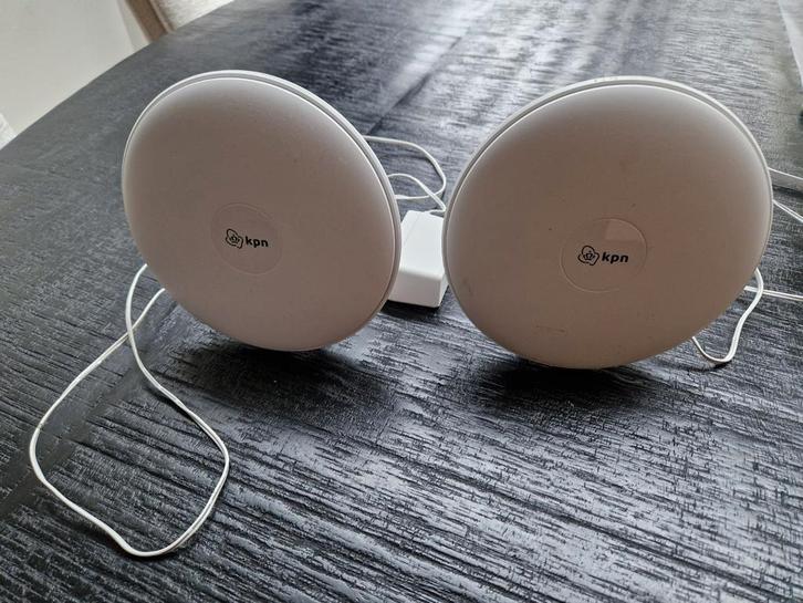 2x KPN super wifi punten (wit), Computers en Software, WiFi-versterkers, Zo goed als nieuw, Ophalen of Verzenden