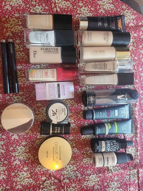 Foundation, Chanel, Dior, Lancome, gosh, kvd, Sieraden, Tassen en Uiterlijk, Uiterlijk | Cosmetica en Make-up, Zo goed als nieuw