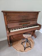 Mooie piano van L udwig Römer Dresden, Muziek en Instrumenten, Piano's, Ophalen of Verzenden, Gebruikt, Bruin, Piano