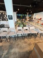 OUTLET- barkruk 10x grijs - showroommodel - OP=OP!, Ophalen, 5 krukken of meer, Met voetsteun, 60 tot 90 cm