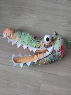 Krokodil met wandeltouw, Ophalen of Verzenden, Zo goed als nieuw