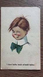 Met een knipoog.Vandaag hoef ik mijn nek niet te wassen., Ophalen of Verzenden, Ongelopen, Overige thema's