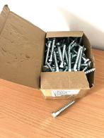 Houtdraadbouten M10x70 verzinkt doos 100 stuks NIEUW!!!, Doe-het-zelf en Verbouw, Ophalen of Verzenden, Nieuw, 50 tot 100 mm, Bouten of Moeren